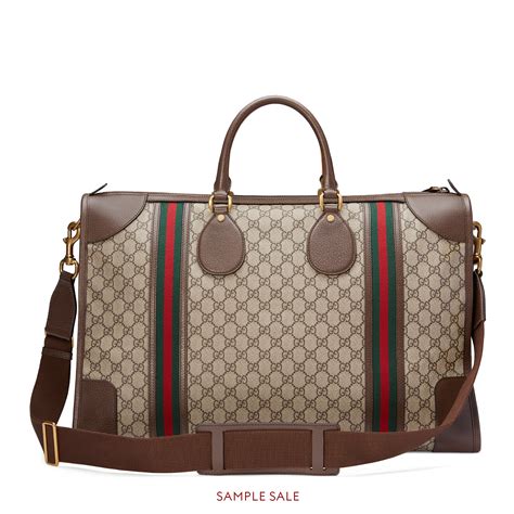 men's / unisex gucci duffle bag|authentic gucci duffle bags.